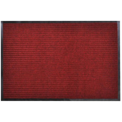 Punainen pvc ovimatto 120 x 180 cm
