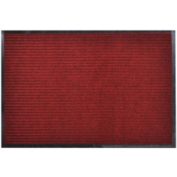 Punainen pvc ovimatto 90 x 120 cm