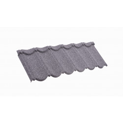 Kivipäällysteinen peltikatto Queentile Classic, 1140x410mm, Harmaa