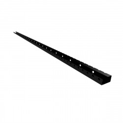Ulkojiirin tiivistelista Ruukki Classic & Nordic, 3m, RR33 musta