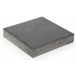 Betonilaatta Rudus, 418x418x80mm, sileä, musta