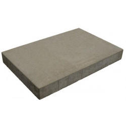 Betonilaatta Rudus, 698x465x80mm, sileä, harmaa