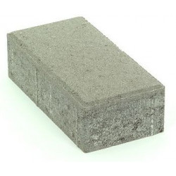 Pihakivi Rudus Kartanokivi 80, 278x138x80mm, sileä, harmaa