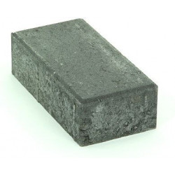 Suojatiekivi Rudus Kartanokivi 80, 278x138x80mm, sileä, musta