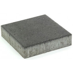 Pihakivi Rudus Kartanolaatta 80, 278x278x80mm, sileä, musta