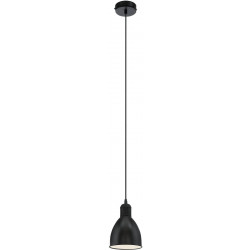 Riippuvalaisin Eglo Priddy, Ø15,5cm, musta