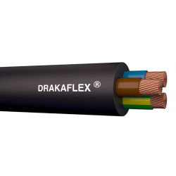 Kumikaapeli Draka DRAKAFLEX H05RN-F 3G1,0 R100