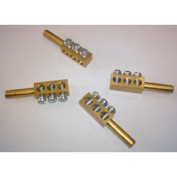 N-haaroitusliitin NIKALE 3-OS 35x8x7 mm, 10kpl