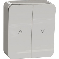 4T-verhokytkin Exxact pinta-asennus valkoinen