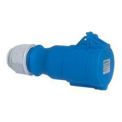 Jatkopistorasia 31001-TLS 2PE 16A 230V IP44