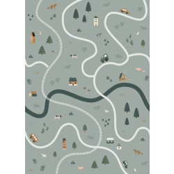 Kuvatapetti Esta Forest Friends 159056, jatkettava, 2m x 2.79m