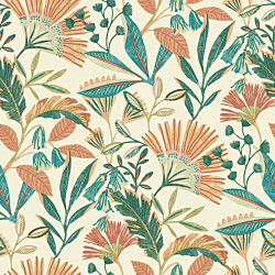 Tapetti Ciara Matisse Tropical A63801, vinyylipinta