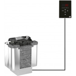 Sähkökiuas SAWO Cumulus Ni2, 6kW, 5-8m³, erillinen ohjaus