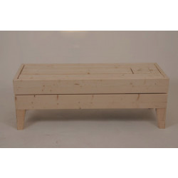 Saunapenkki kylmäjuoma-automaatilla S-Bar, 450x1200x350mm