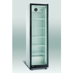 Jääkaappi lasiovella Scandomestic SD 430 E, 57.8cm, musta