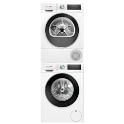 Pesukone ja kuivausrumpu Siemens WG56G2AADN-WQ42G20KDN iQ500, 9/9kg, valkoinen