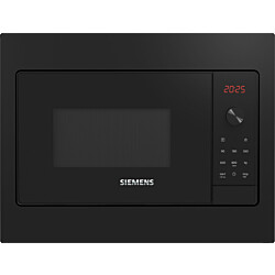 Mikroaaltouuni Siemens iQ300 BF523LMB3, 50cm, musta, integroitava