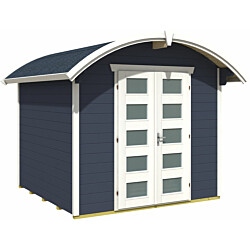 Vierasmaja Skan Holz Delft, 6.3m², harmaa