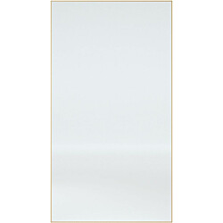 Peili Suomen Lasitehdas Aitta, Slimline-kehyksellä, 80x135cm, kultamessinki