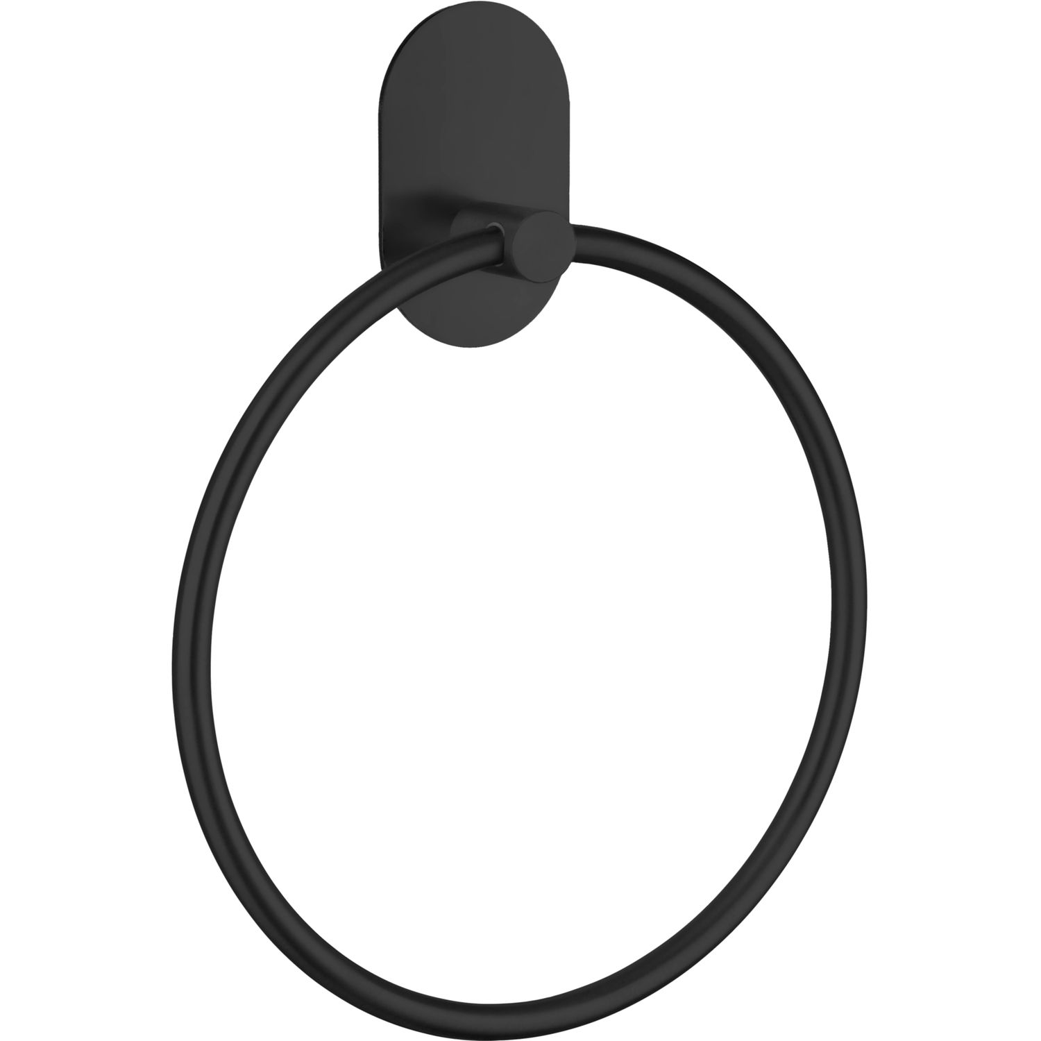 Pyyherengas Beslagsboden BB1038, pyöreä, mattamusta rst