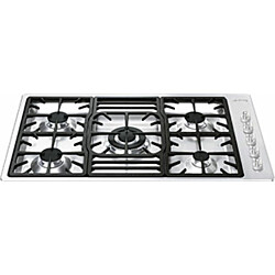 Kaasuliesitaso Smeg PGF95-4 87cm teräs