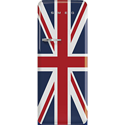 Jääkaappi pakastelokerolla Smeg Retro FAB28RDUJ5 Union Jack 60cm oikea