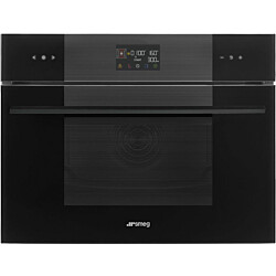 Yhdistelmämikroaaltouuni Smeg SO4102M1B3 60cm musta