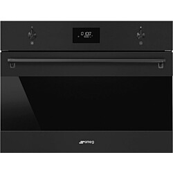 Yhdistelmämikroaaltouuni Smeg SO4301M0N 60cm musta