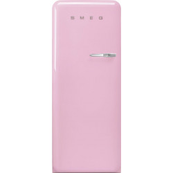 Jääkaappi pakastelokerolla Smeg Retro FAB28LPK5, 60.1cm, pinkki, vasen
