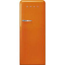 Jääkaappi pakastelokerolla Smeg Retro FAB28ROR5, 60.1cm, oranssi, oikea