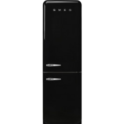 Jääkaappipakastin Smeg Retro FAB32RBL5, 60.1cm, musta, oikea