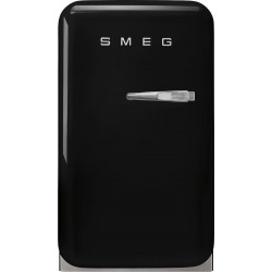 Jääkaappi Smeg Retro FAB5LBL5, 40.4cm, musta, vasen