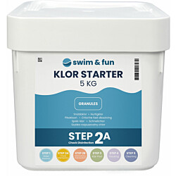 Pikakloori Swim & Fun Klor Starter 5 kg, jauhe