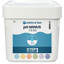 pH-säätöaine Swim & Fun pH Minus 7,5 kg