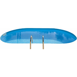 Upotettava uima-allas Gre by Swim & Fun, ovaalinmuotoinen, 600x320x120cm