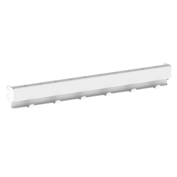 Vaatenaulakko Sovella 6 koukulla, 600 mm, valkoinen