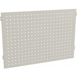 Reikätausta 600 x 612 mm, valkoinen