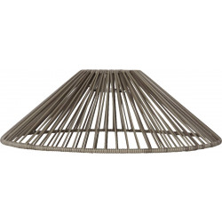 Lampunvarjostin Star Trading Vide, Ø380mm, beige