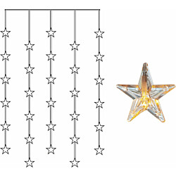 LED-valoverho Star Trading Star Curtain 90x120cm, läpinäkyvä