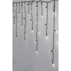 Jääpuikkovalosarja Star Trading Serie LED Crispy Ice White, 480 valoa, 11900x550mm