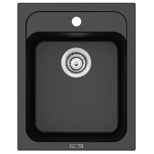 Keittiöallas Stala Combo CEG40-50B, 400x500mm, komposiitti musta