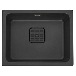 Keittiöallas Stala Combo CEG-50B, 560x445mm, komposiitti, musta