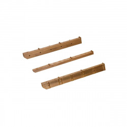 Laudetuki kahdelle 43x294mm lankkulauteelle Suomen Tervaleppä, lämpökäsitelty haapa