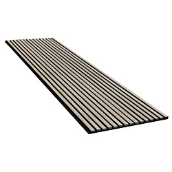 Akustiikkalevy Evella V40, 21x600x2400mm, harmaa tammi, puuviilupintainen
