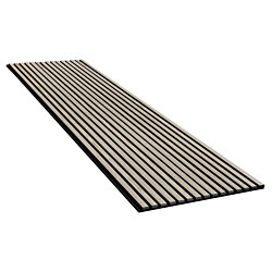 Akustiikkalevy Evella V27, 21x600x2400mm, harmaa tammi, puuviilupintainen