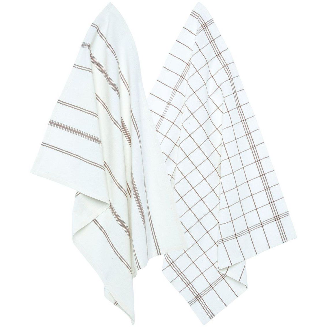 Keittiöpyyhe Svanefors Erin, 50x70cm, 2kpl/pkt, ruskea
