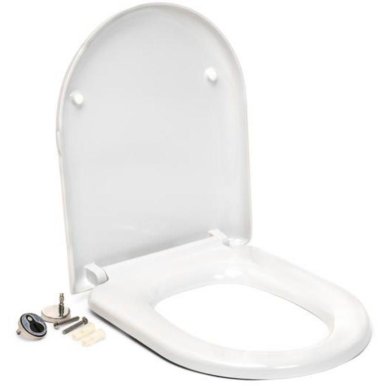 WC-istuinkansi Svedbergs 9085, kova, valkoinen