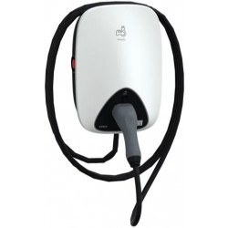 Sähköauton latausasema Schneider Electric EVlink Home, 7.4kW, 1x32A, Type2, kiinteä kaapeli 5m, sisäänrakennettu RDC-DD 6mA tasavikavirran tunnistus