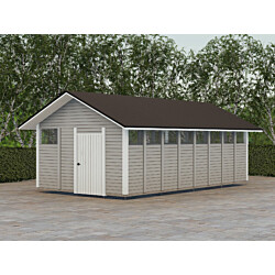 Roskakatos Aarni RK34, 8040x4236mm, 34m², puuvalmis