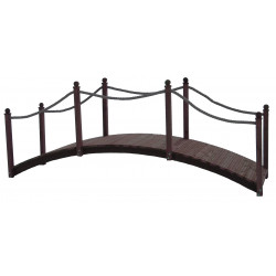 Köysisilta T12380KR 3800 mm ruskea